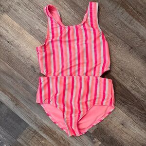Girls Size 10 Bmagical by b.tween Cutout One Piece Swimsuit NWT